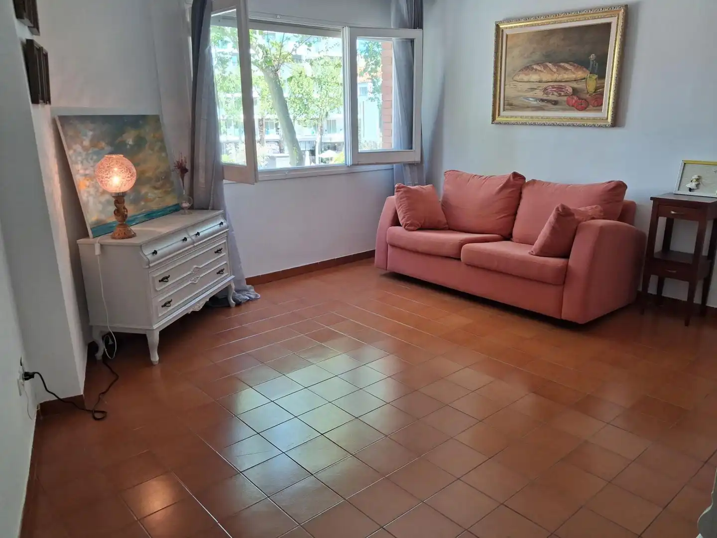Wohnzimmer von Wohnung zum Verkauf in Lloret de Mar mit Möbliert und Gemeinschaftspool