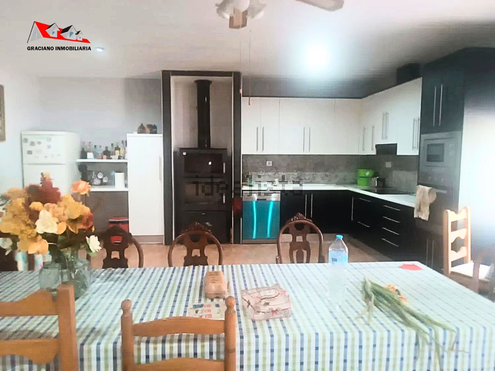 Kitchen of House or chalet for sale in  Albacete Capital  with Private garden, Terrace and Swimming Pool