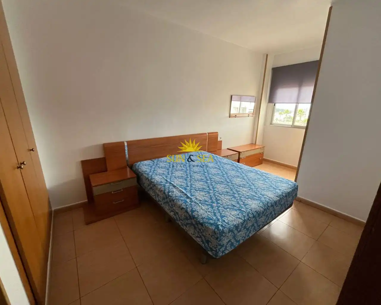Habitación de Apartamento de alquiler en Alcantarilla con Aire acondicionado, Amueblado y Lavadora