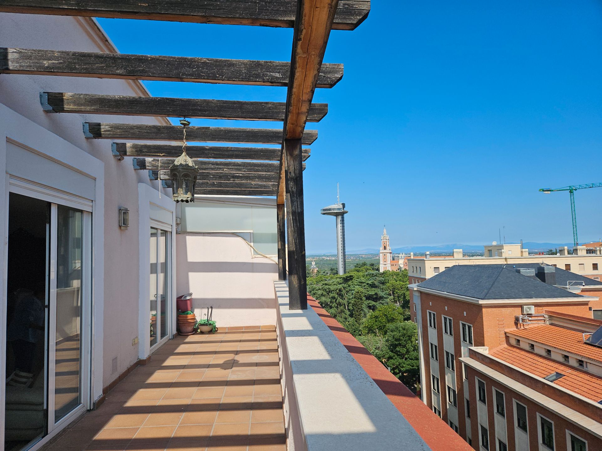 Terrassa de Àtic de lloguer en  Madrid Capital amb Aire condicionat, Calefacció i Terrassa