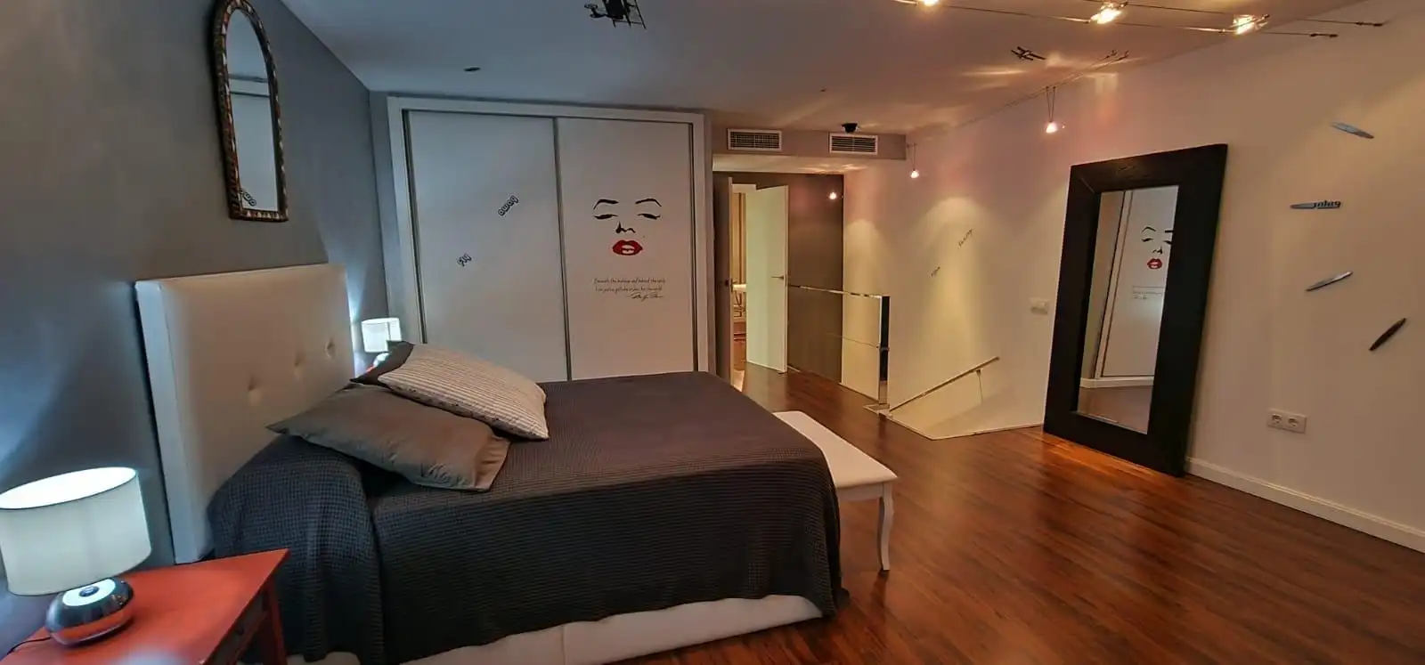 Bedroom of Detached homes for rent in Sant Joan d'Alacant  with Air Conditioner, Heating and Private garden