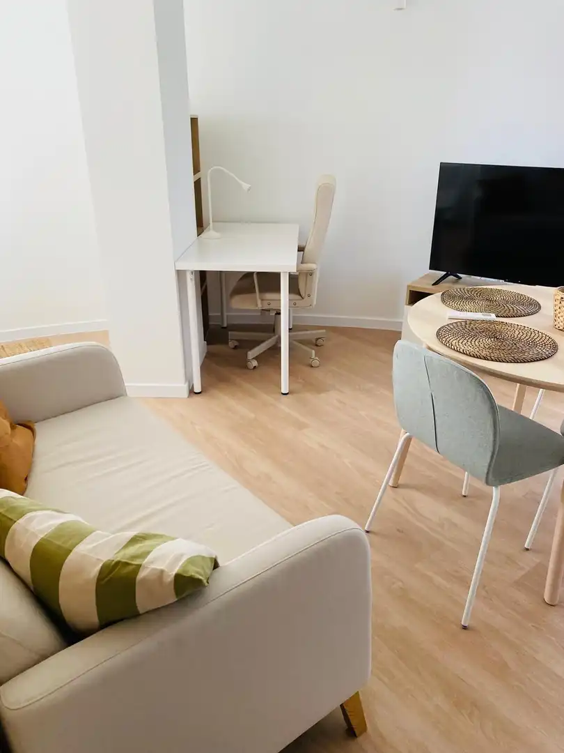 Wohnzimmer von Wohnung zur Miete in Murcia mit Klimaanlage, Heizung und Terrasse