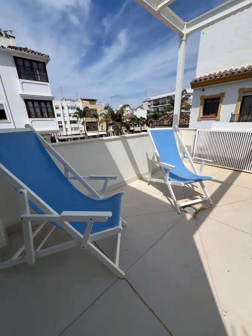 Terrassa de Casa adosada en venda en Estepona amb Aire condicionat, Calefacció i Terrassa