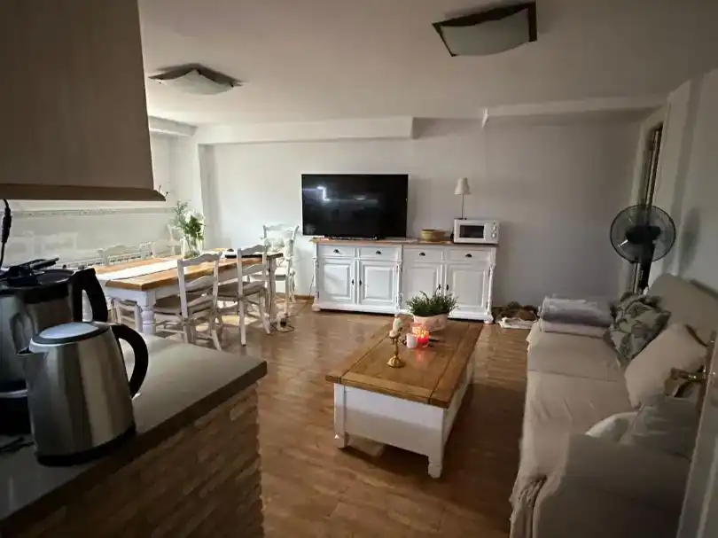 Sala de estar de Casa o chalet en venta en La Roda con Aire acondicionado y Balcón