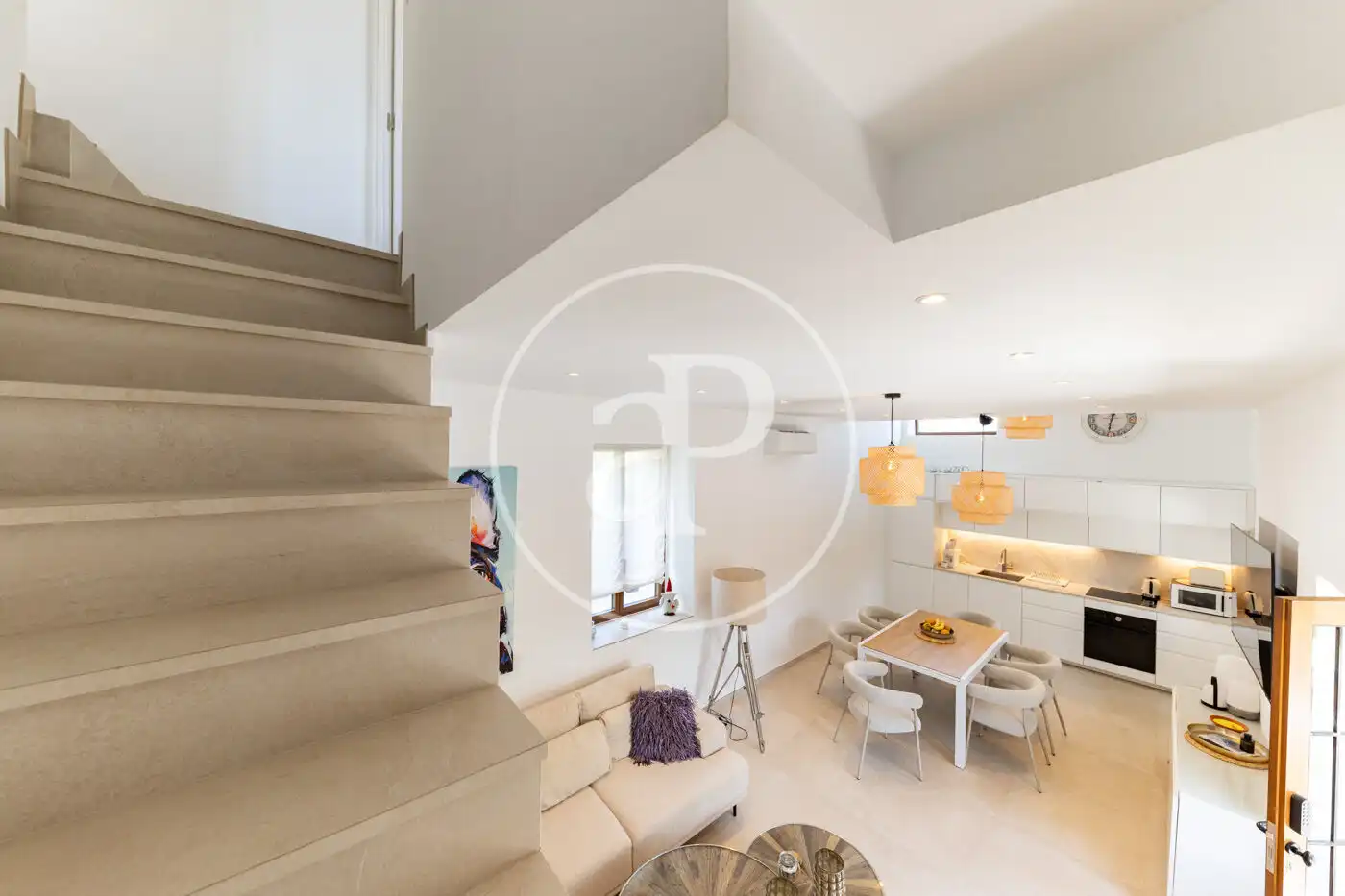 Sala de estar de Piso en venta en Sóller con Aire acondicionado, Calefacción y Jardín privado