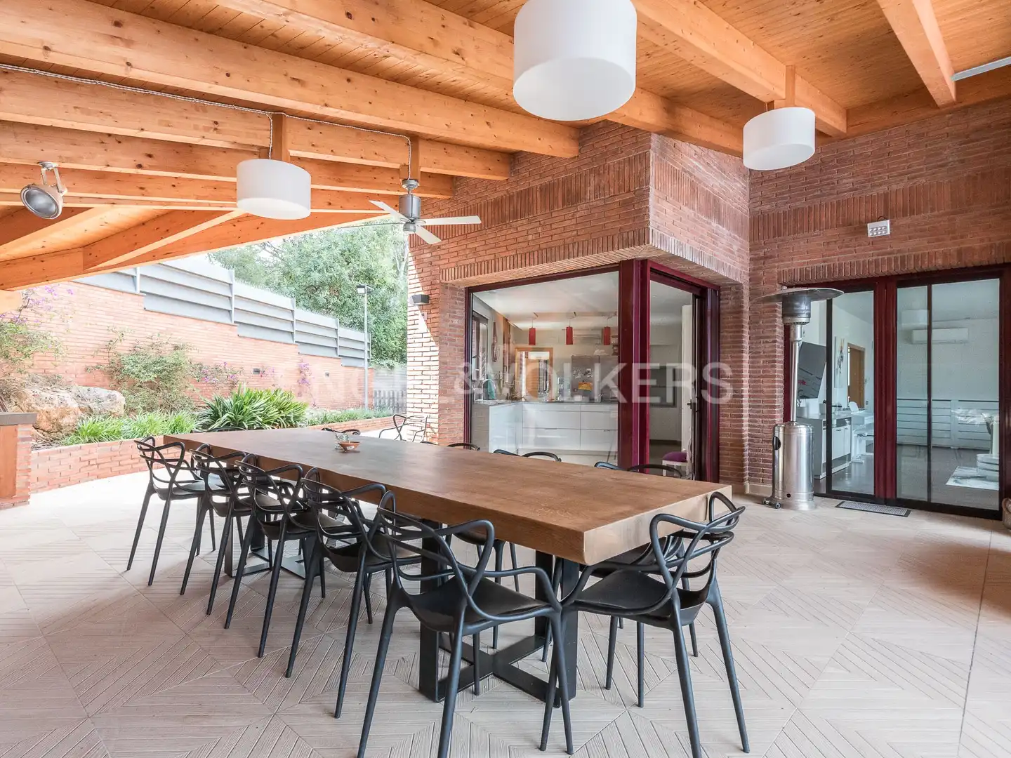 Terrace of Houses for rent in Castelldefels  with Air Conditioner, Heating and Private garden