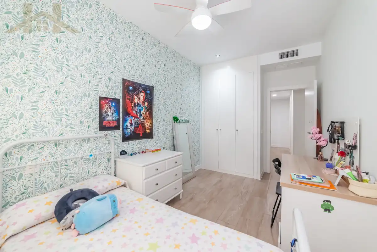 Habitación de Casa adosada en venta en Rivas-Vaciamadrid con Aire acondicionado, Calefacción y Jardín privado