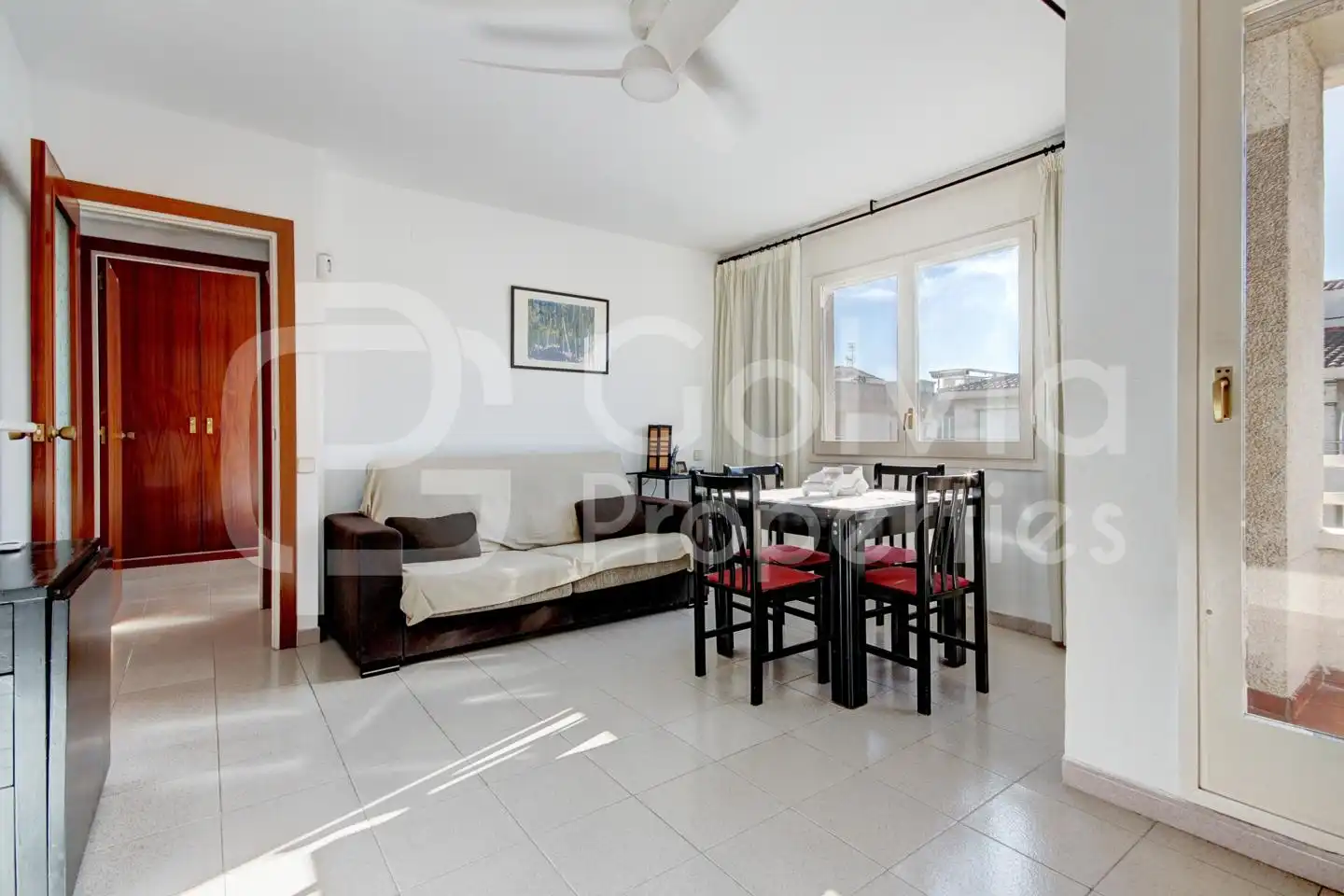 Sala de estar de Piso en venta en Calafell con Amueblado, Balcón y Alarma