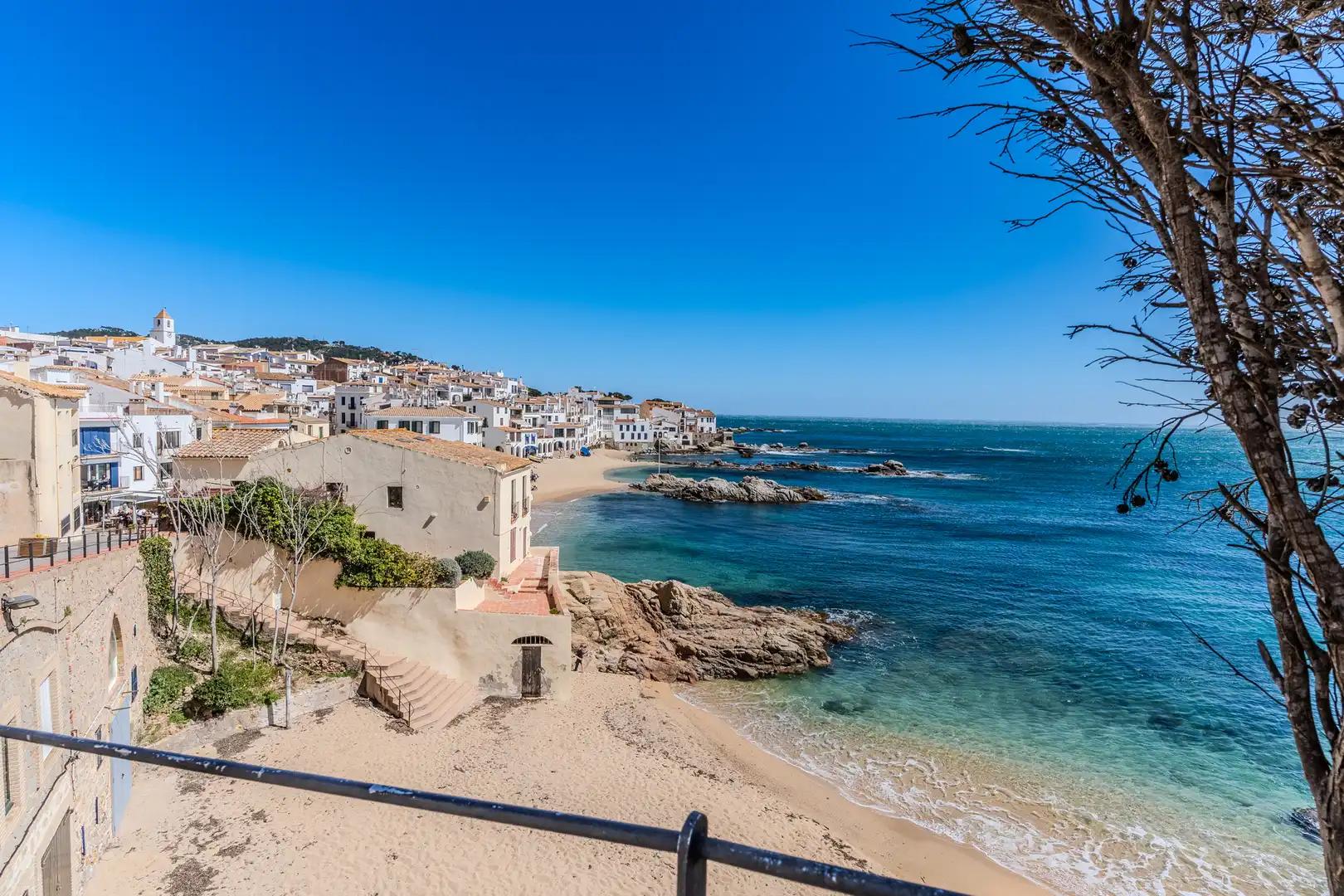 Vista exterior de Casa o xalet en venda en Palafrugell amb Aire condicionat, Jardí privat i Terrassa