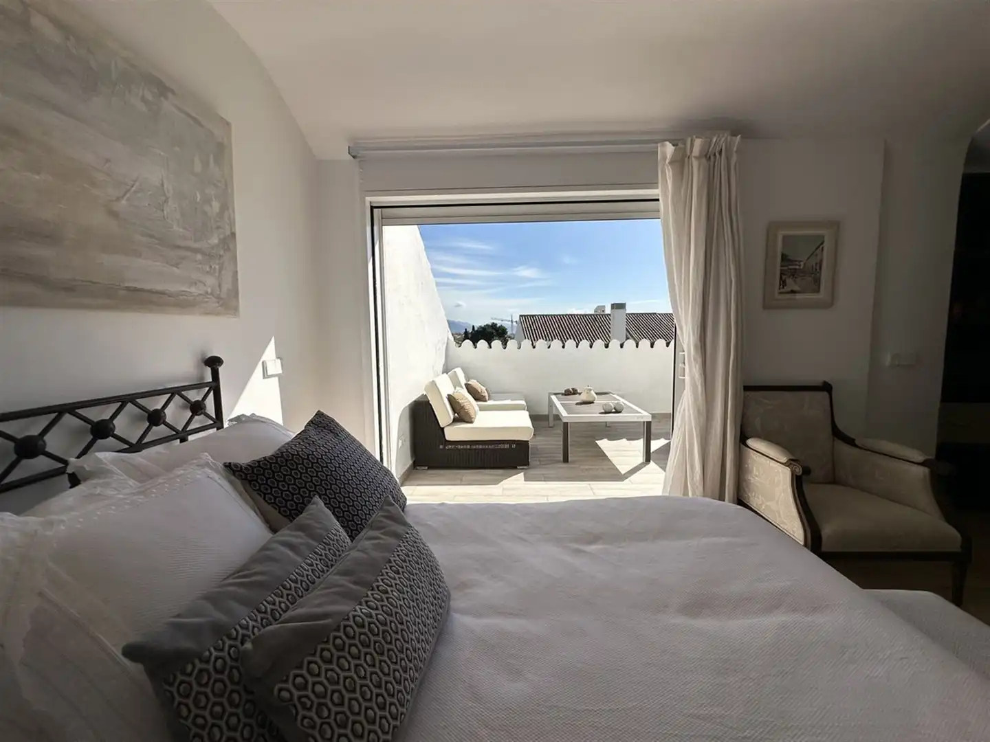 Habitación de Apartamento en venta en Marbella con Aire acondicionado y Terraza