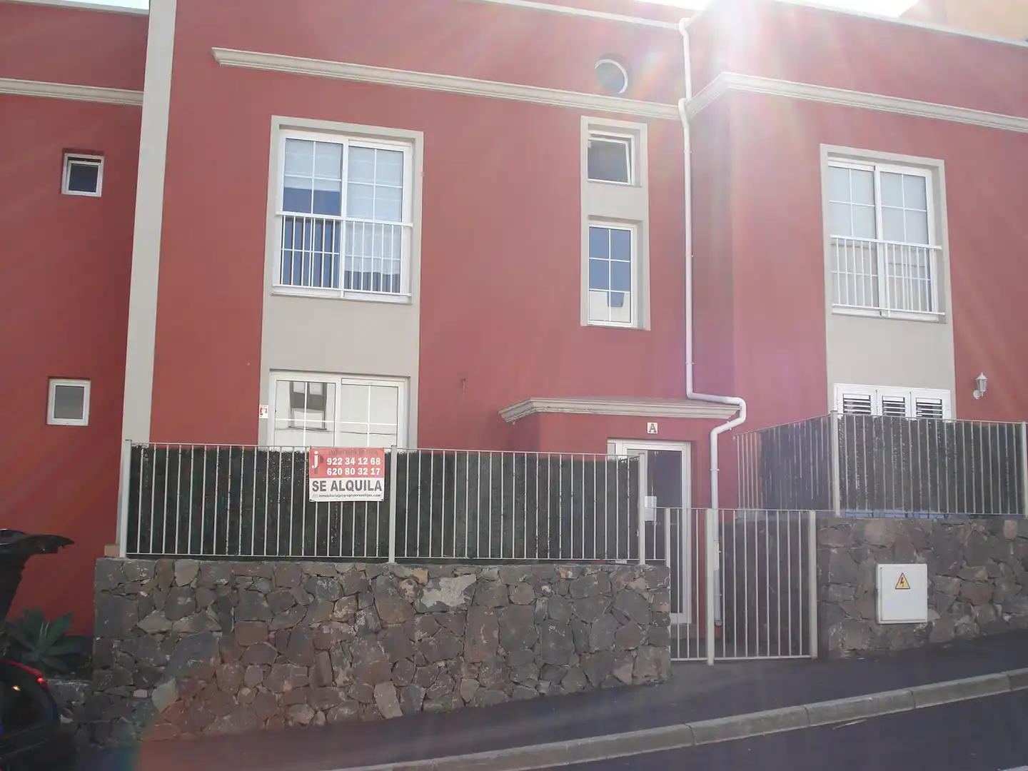 Vista exterior de Piso de alquiler en San Juan de la Rambla con Jardín privado, Terraza y Horno
