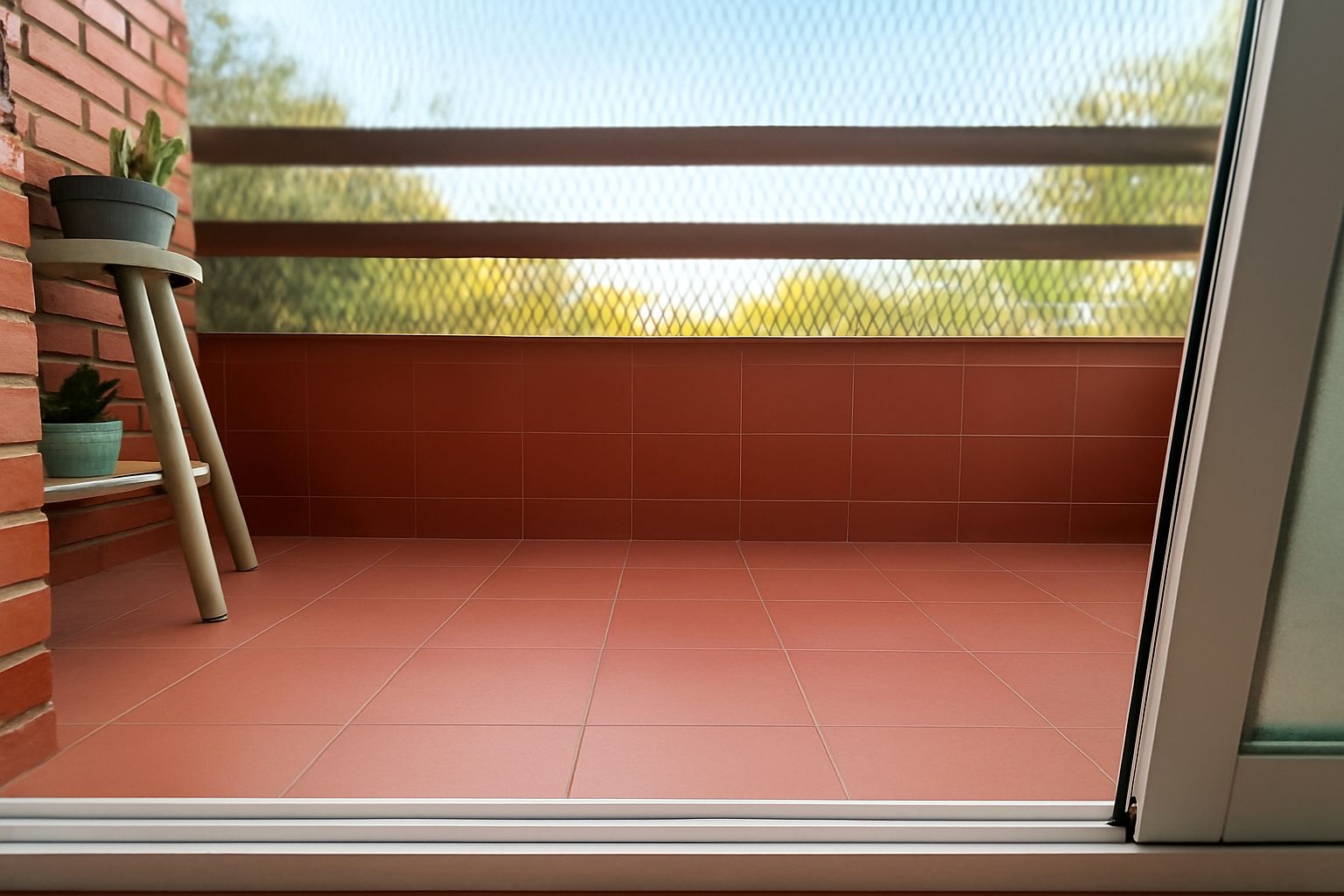 Terraza de Piso en venta en Santa Coloma de Gramenet con Balcón