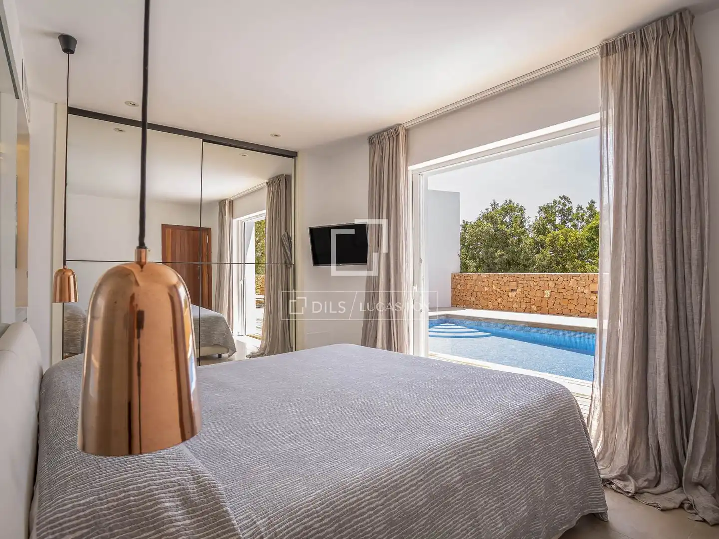 Dormitori de Casa o xalet en venda en Sant Antoni de Portmany amb Aire condicionat, Terrassa i Traster