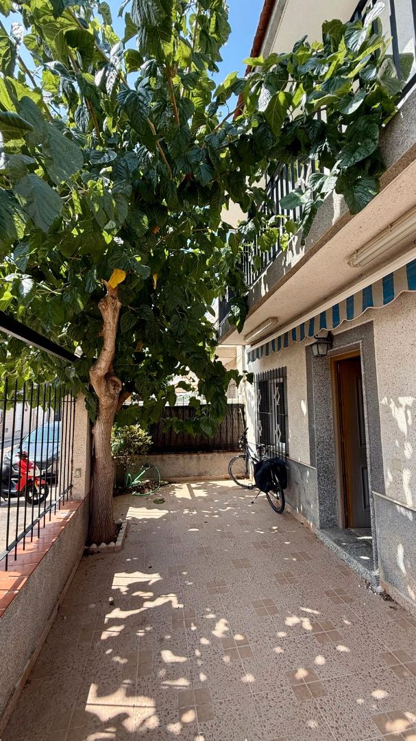 Vista exterior de Casa o xalet en venda en San Pedro del Pinatar amb Terrassa, Moblat i Balcó