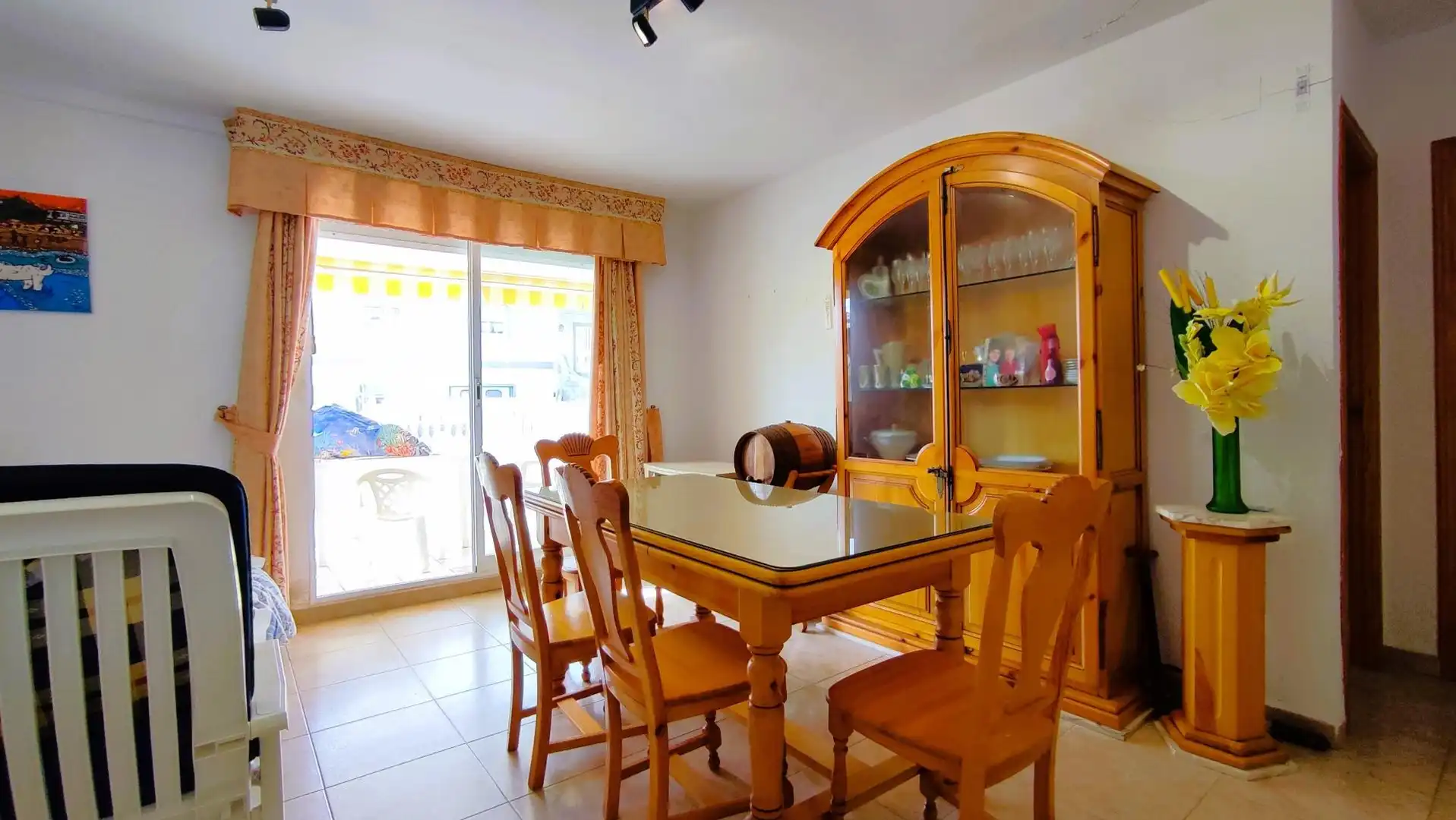 Comedor de Apartamento en venta en Xeraco con Terraza, Trastero y Piscina comunitaria