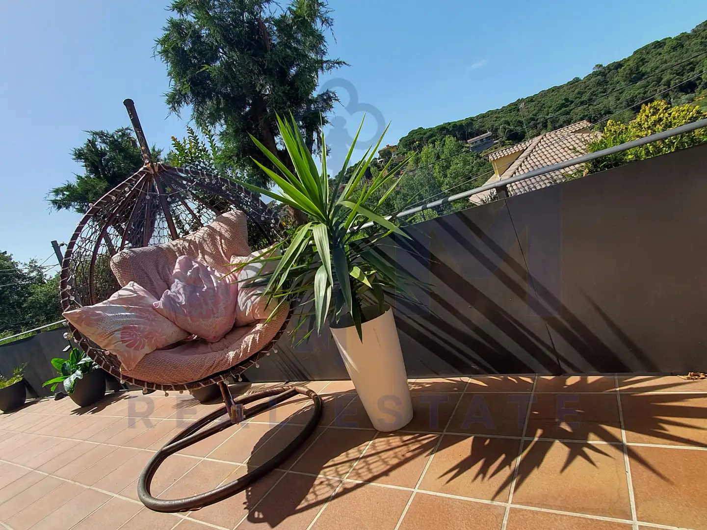 Terraza de Casa o chalet en venta en Vallgorguina con Aire acondicionado, Calefacción y Jardín privado