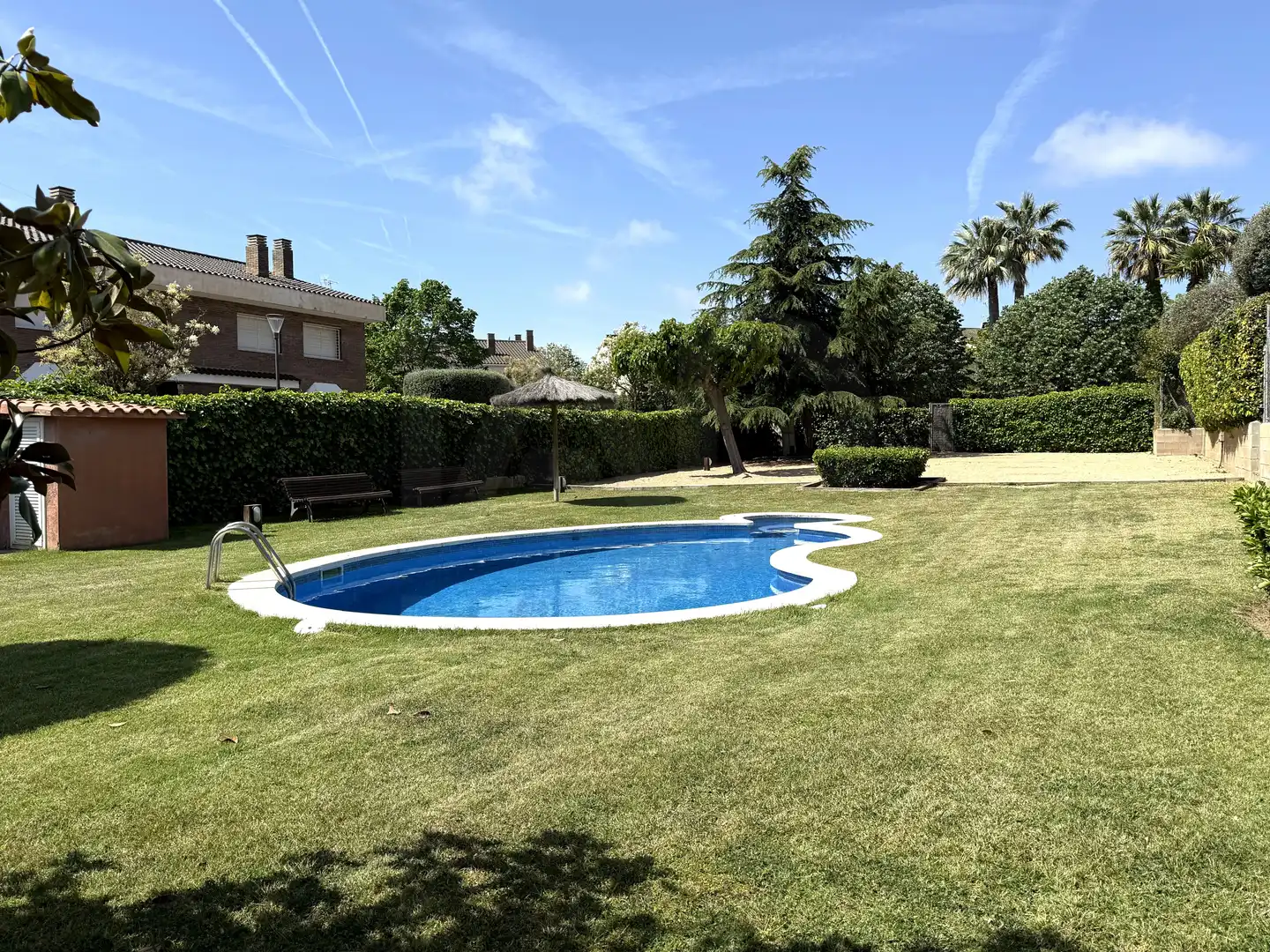 Piscina de Casa o xalet en venda en Sant Andreu de Llavaneres amb Aire condicionat, Calefacció i Terrassa