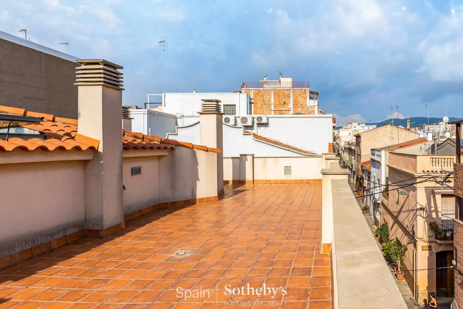 Terraza de Casa o chalet en venta en Badalona con Aire acondicionado, Calefacción y Jardín privado