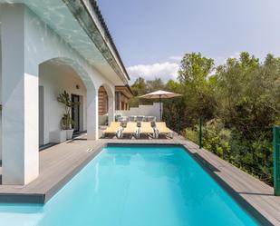 Piscina de Casa o xalet de lloguer en Santa Margalida amb Aire condicionat, Terrassa i Piscina