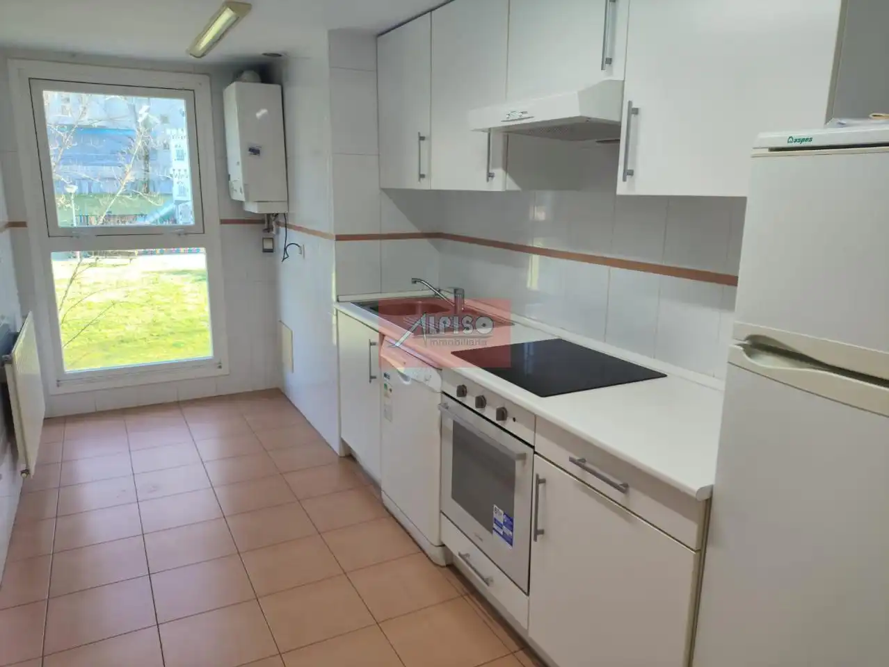 Kitchen of Flat for sale in Ourense Capital   with Heating and Furnished