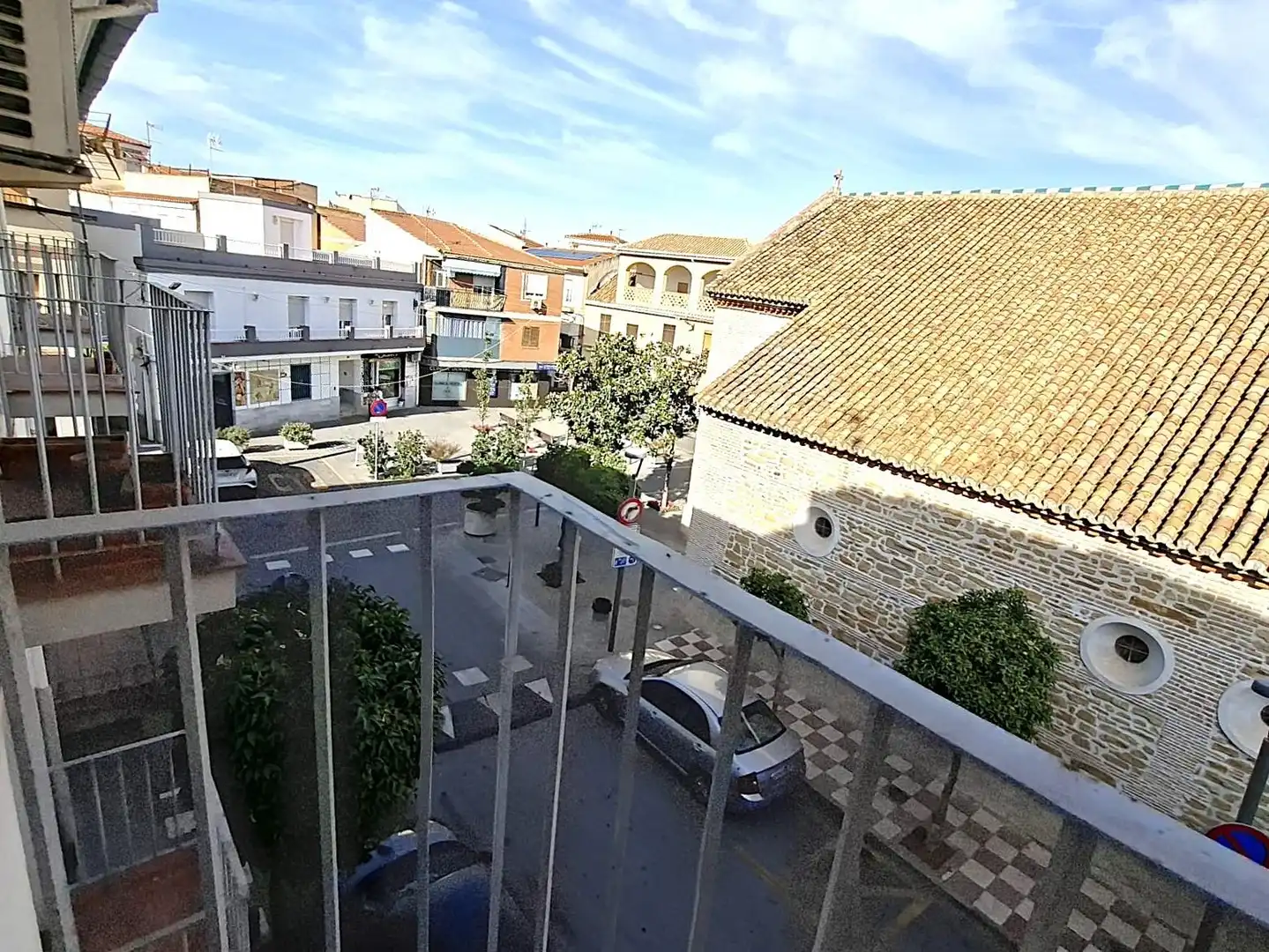 Exterior view of Flat for sale in Cúllar Vega  with Terrace, Storage room and Balcony