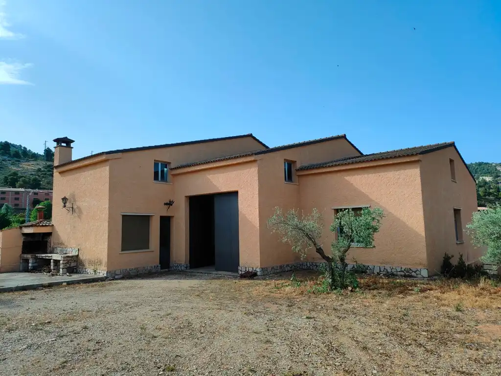Exterior view of Houses for sale in Beceite  with Private garden, Terrace and Swimming Pool