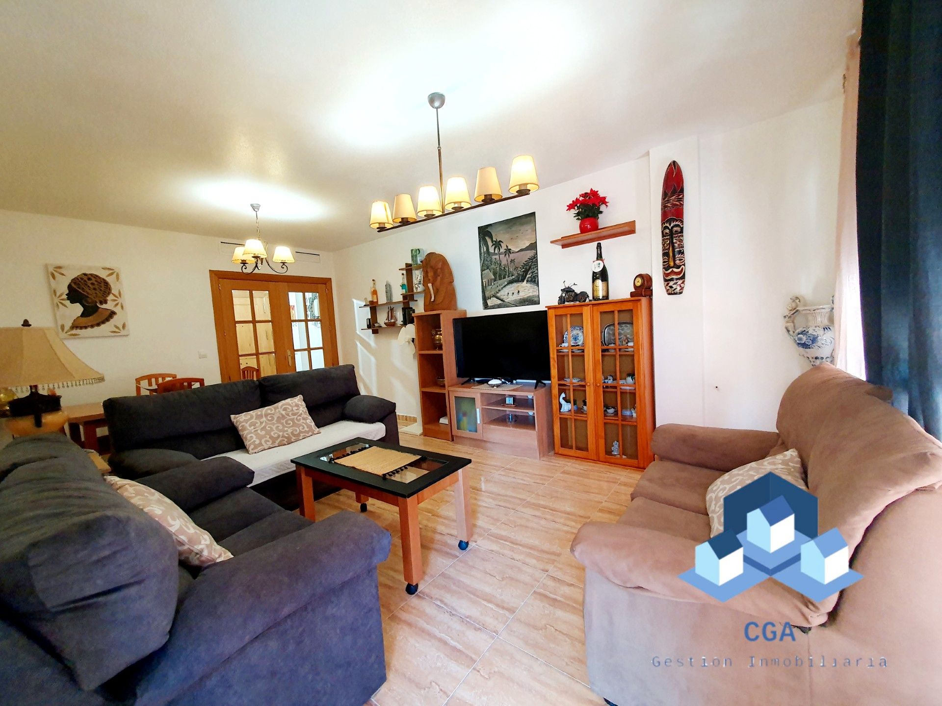 Sala d'estar de Pis en venda en Lorca amb Aire condicionat, Traster i Moblat
