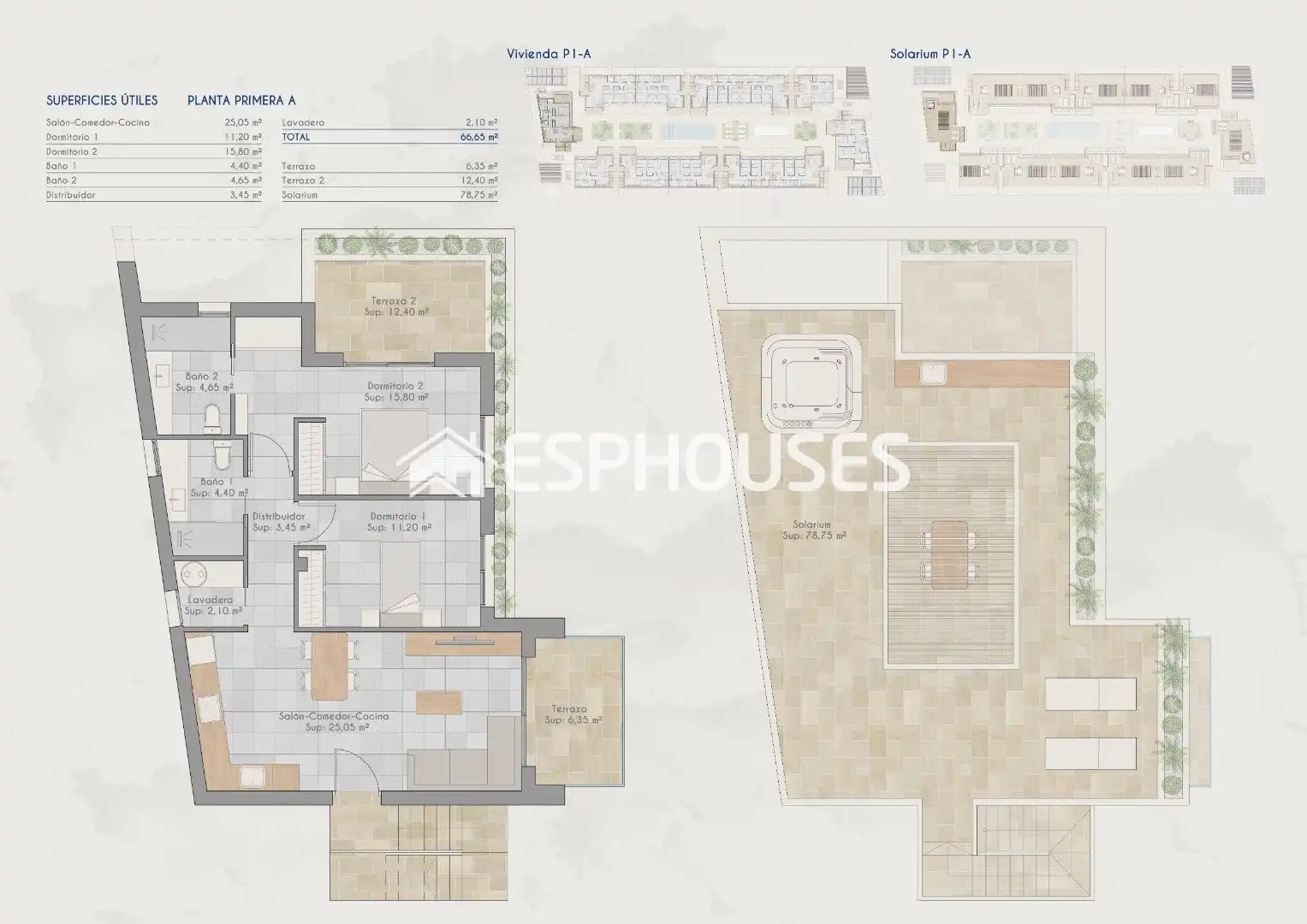Penthouse with terrace for sale in Torre-Pacheco ciudad, imagen 14