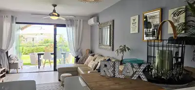 Sala d'estar de Planta baixa en venda en Mijas amb Aire condicionat, Calefacció i Terrassa