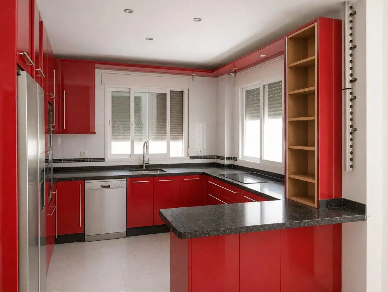 Küche von Haus oder Chalet zum Verkauf in Dúrcal mit Privatgarten, Schwimmbad und Balkon