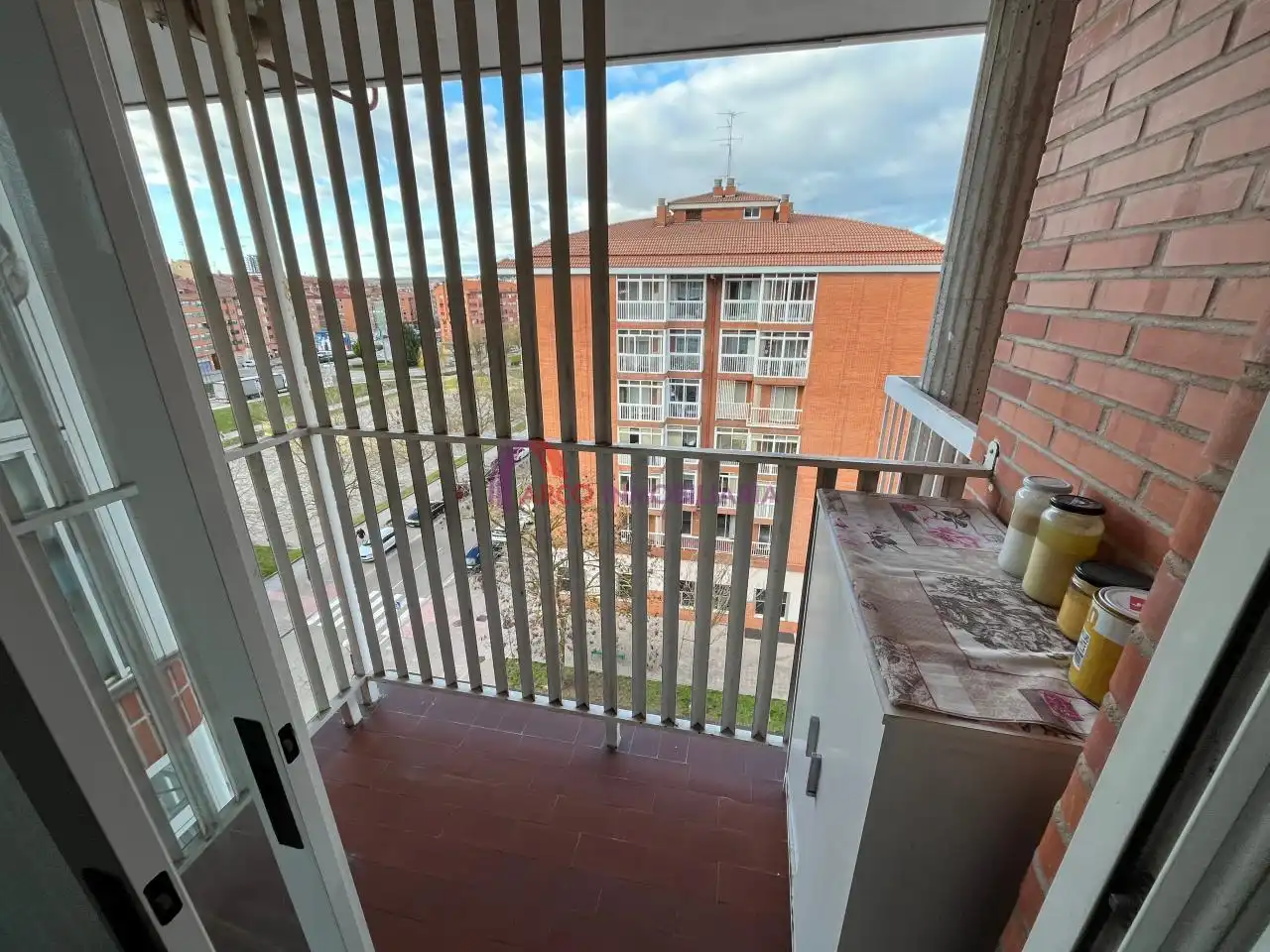 Balcony of Flat for sale in Burgos  with Heating, Parquet flooring and Terrace