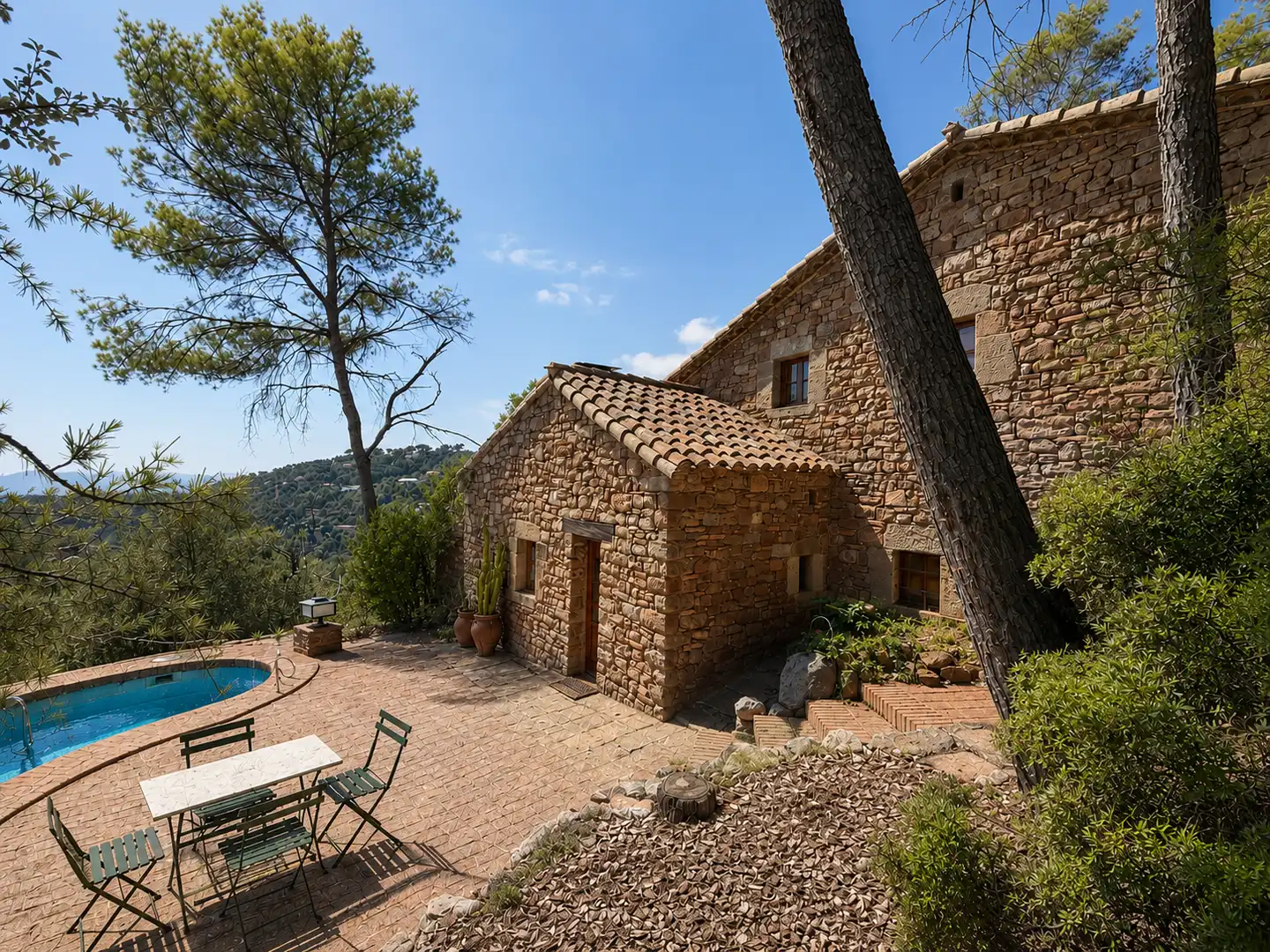 Vista exterior de Casa o chalet en venta en Castellar del Vallès con Calefacción, Jardín privado y Terraza