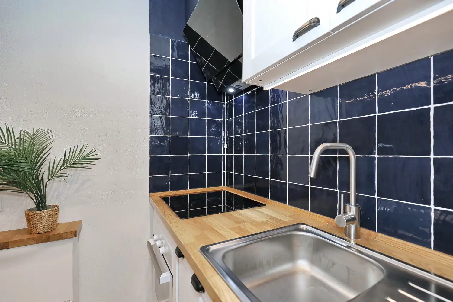 Küche von Wohnung zum Verkauf in Barcelona mit Klimaanlage, Heizung und Möbliert