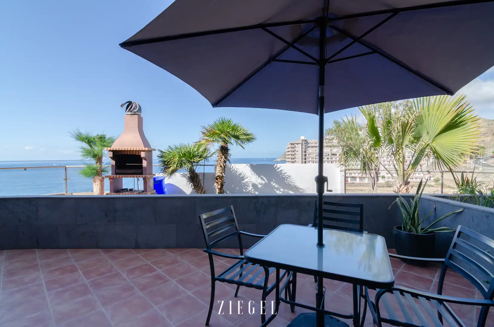 Terrace of Houses for rent in Mogán  with Terrace, Swimming Pool and Furnished