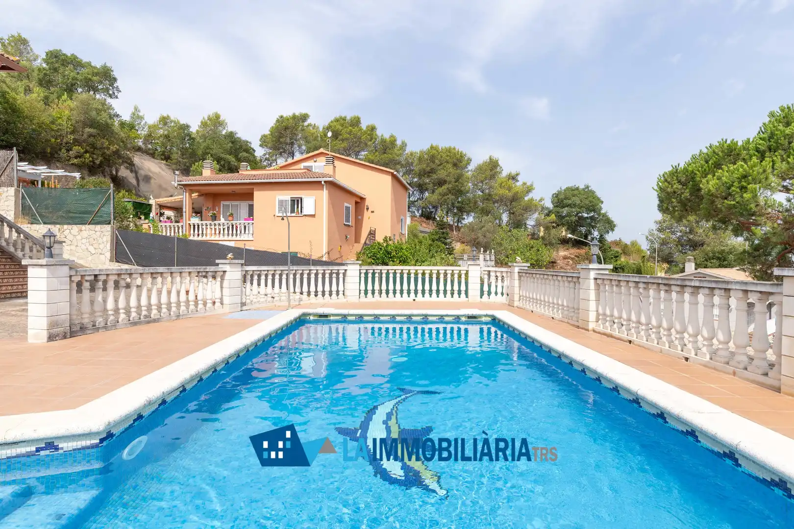 Swimming pool of Houses for sale in Lloret de Mar  with Heating, Terrace and Storage room