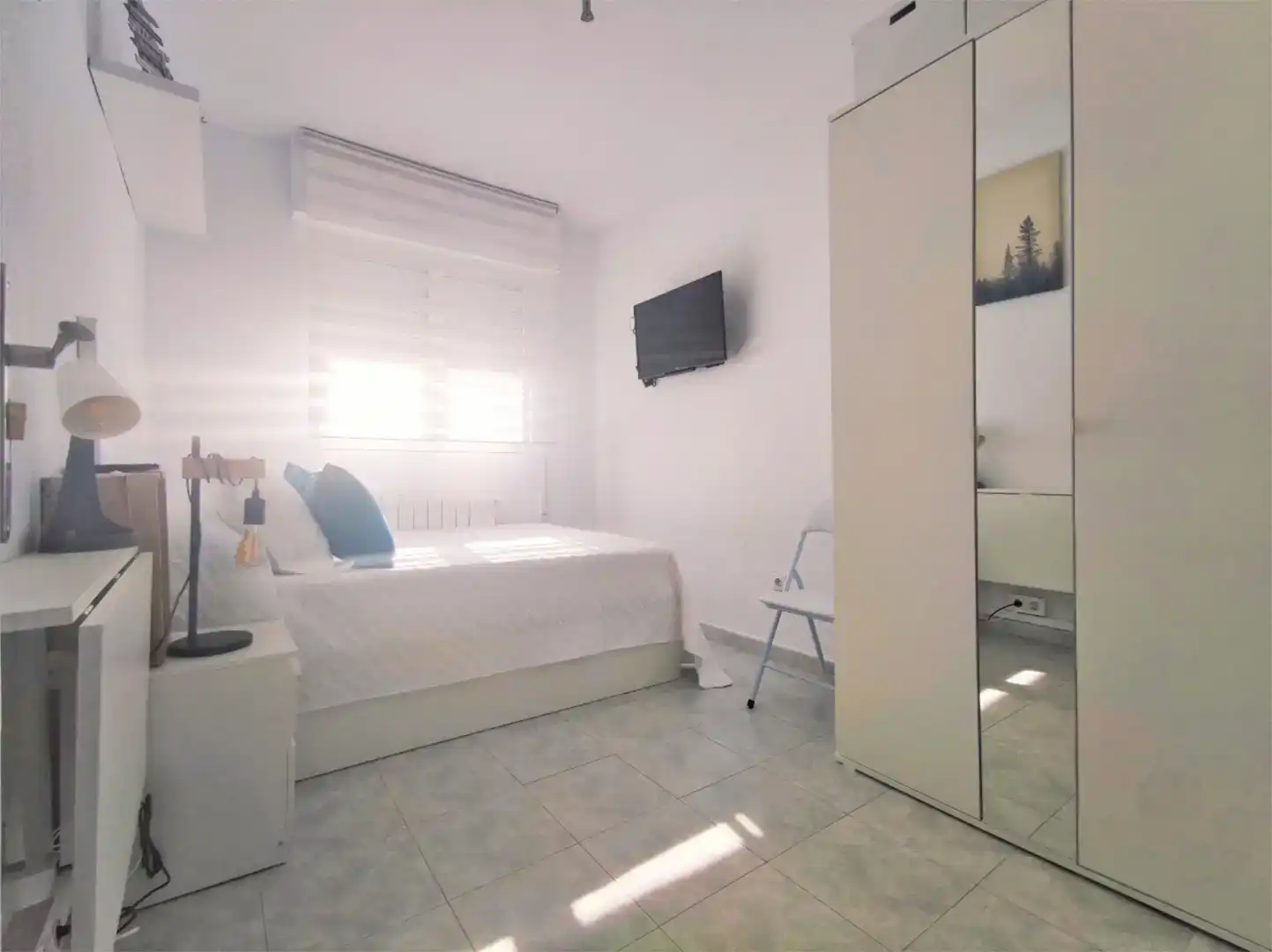 Bedroom of Flat for share in Getafe  with Furnished, Oven and Washing machine