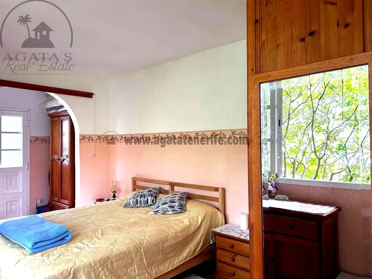 Habitación de Finca rústica en venta en Vallehermoso con Aire acondicionado, Calefacción y Jardín privado