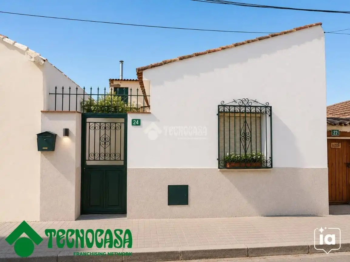 Vista exterior de Casa o xalet en venda en Las Ventas Con Peña Aguilera amb Calefacció i Jardí privat