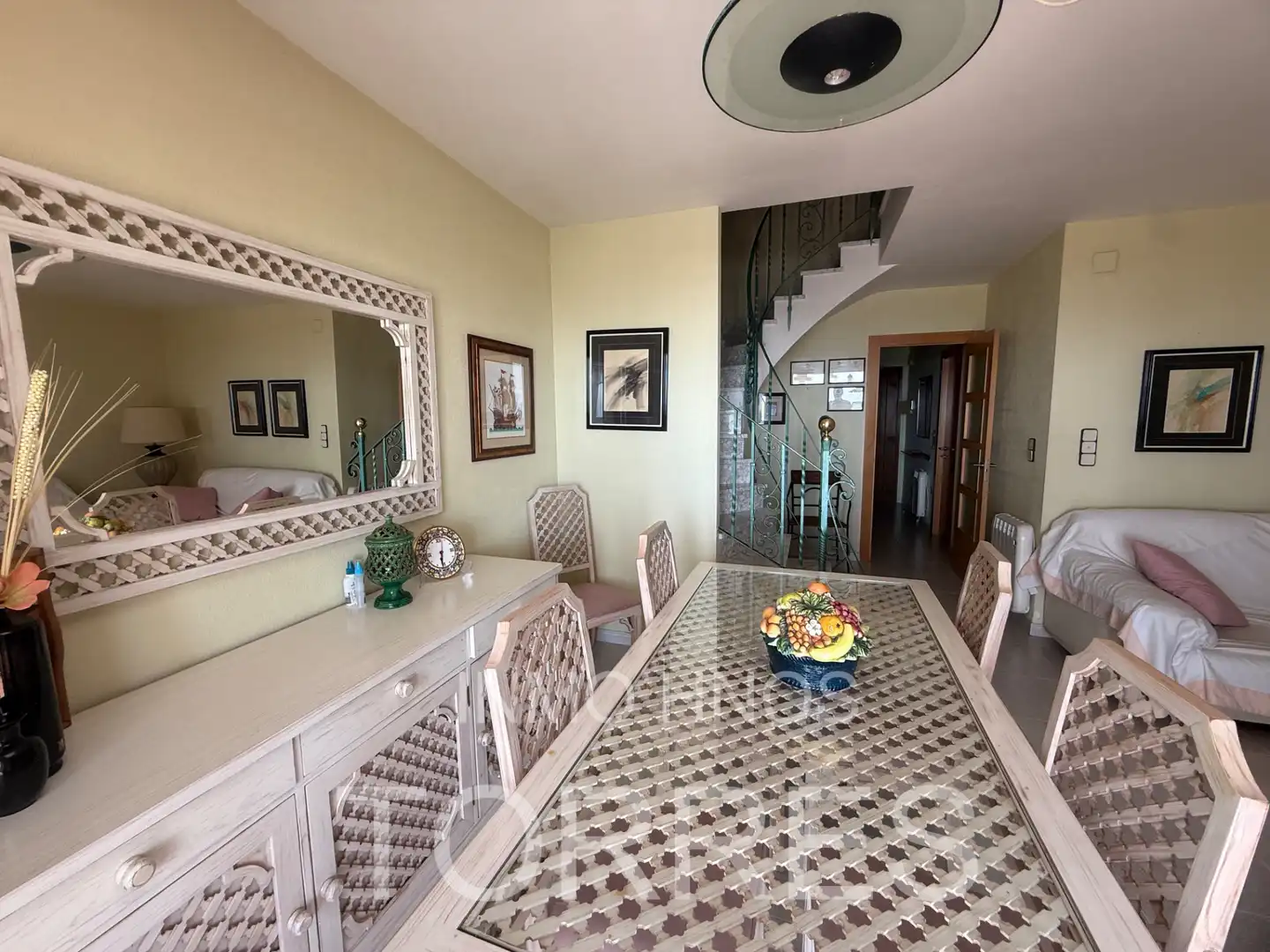 Comedor de Casa adosada en venta en Benicarló con Aire acondicionado, Jardín privado y Terraza