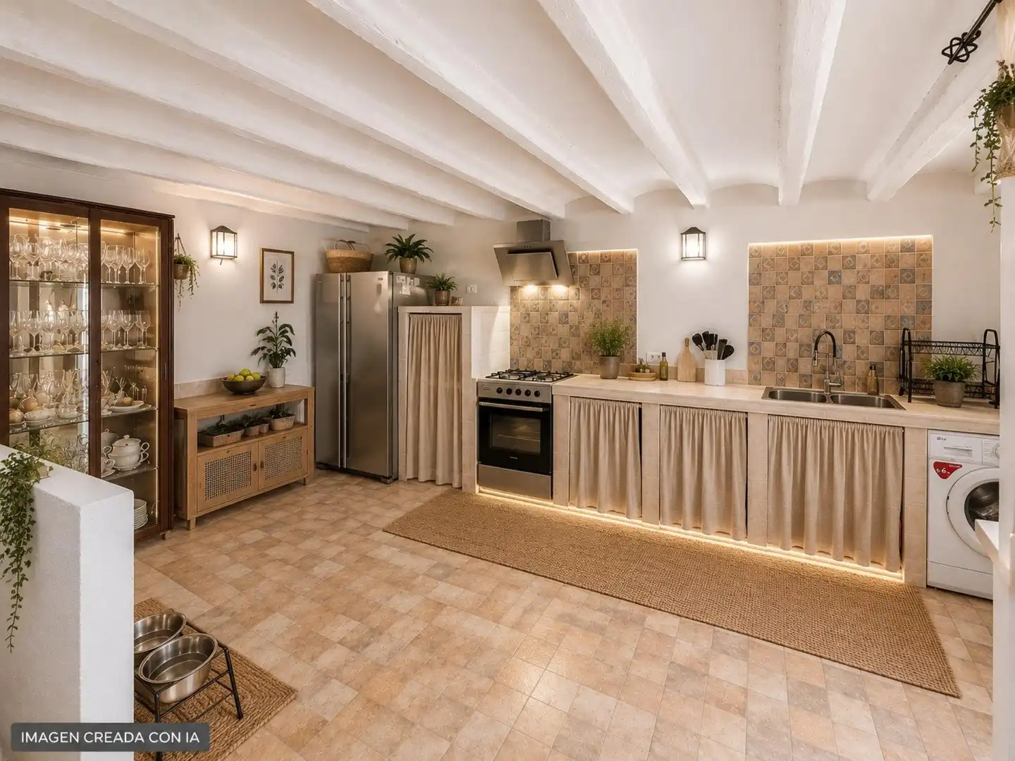 Kitchen of Detached homes for sale in Piera  with Heating and Terrace