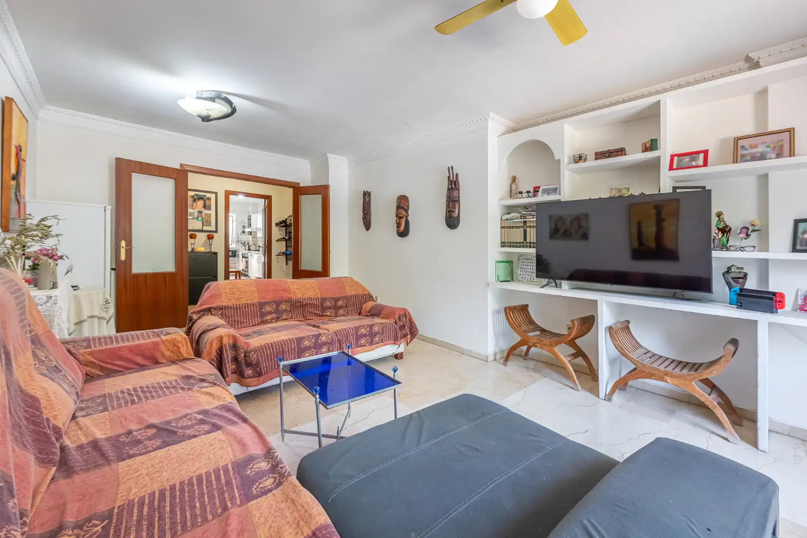 Sala de estar de Piso en venta en Marbella con Terraza y Amueblado