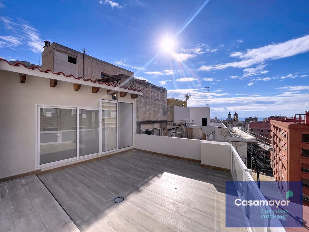 Terrassa de Àtic en venda en Alicante / Alacant amb Aire condicionat i Calefacció