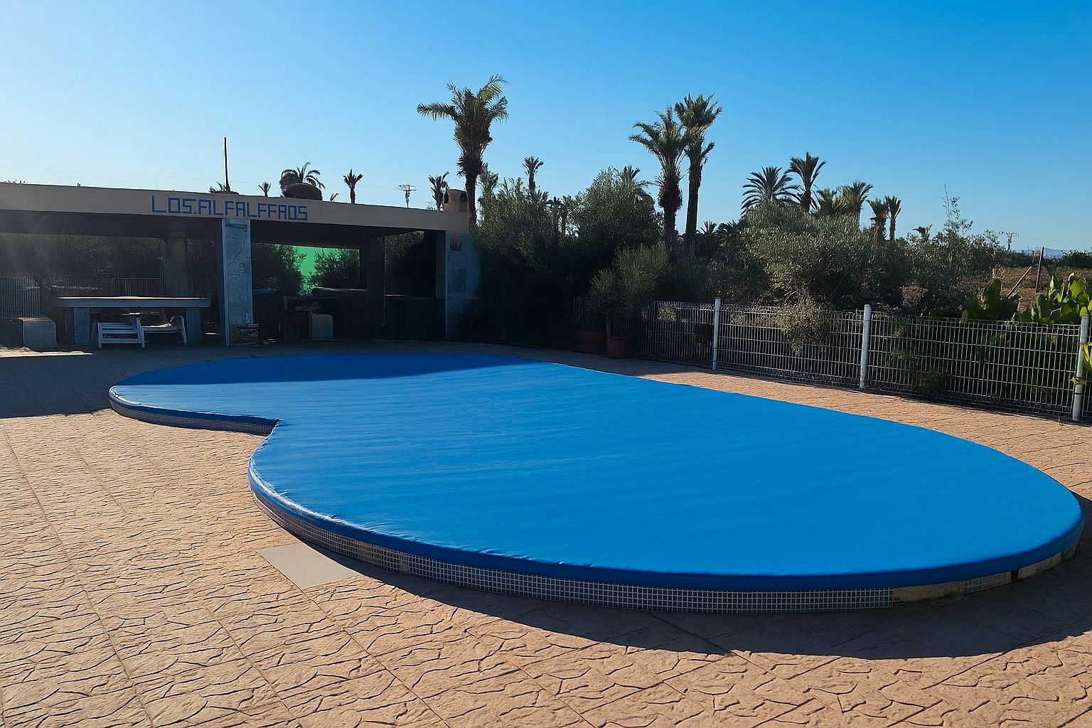 Swimming pool of House or chalet for sale in Elche / Elx  with Air Conditioner, Private garden and Storage room