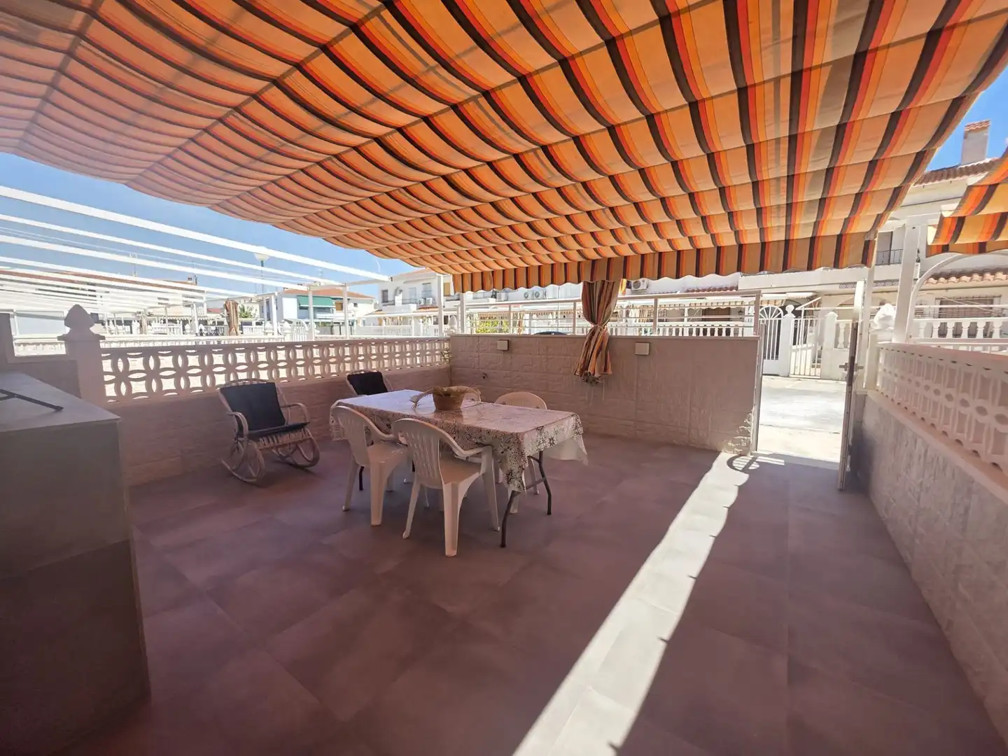 Terrasse von Maisonette zum Verkauf in Santa Pola mit Klimaanlage, Terrasse und Möbliert