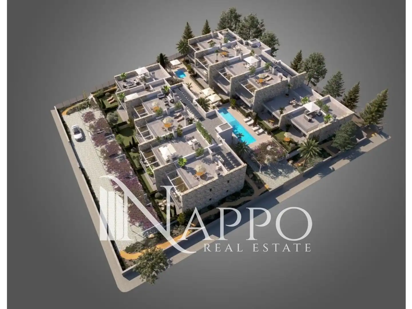 Exterior view of Flat for sale in Andratx  with Air Conditioner, Heating and Terrace