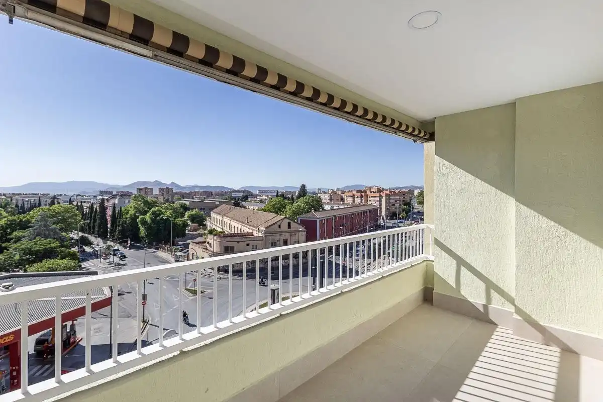 Balcony of Flat for rent in Granada  with Air Conditioner, Heating and Terrace