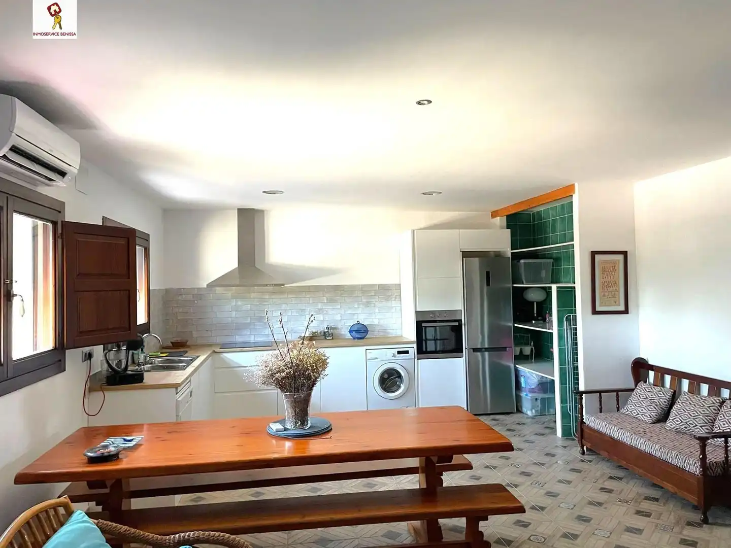 Kitchen of Detached homes for rent in Benissa  with Air Conditioner, Swimming Pool and Furnished
