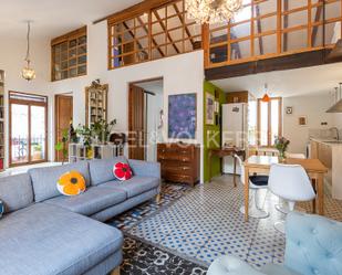Living room of Attic for sale in Sagunto / Sagunt  with Air Conditioner, Heating and Storage room