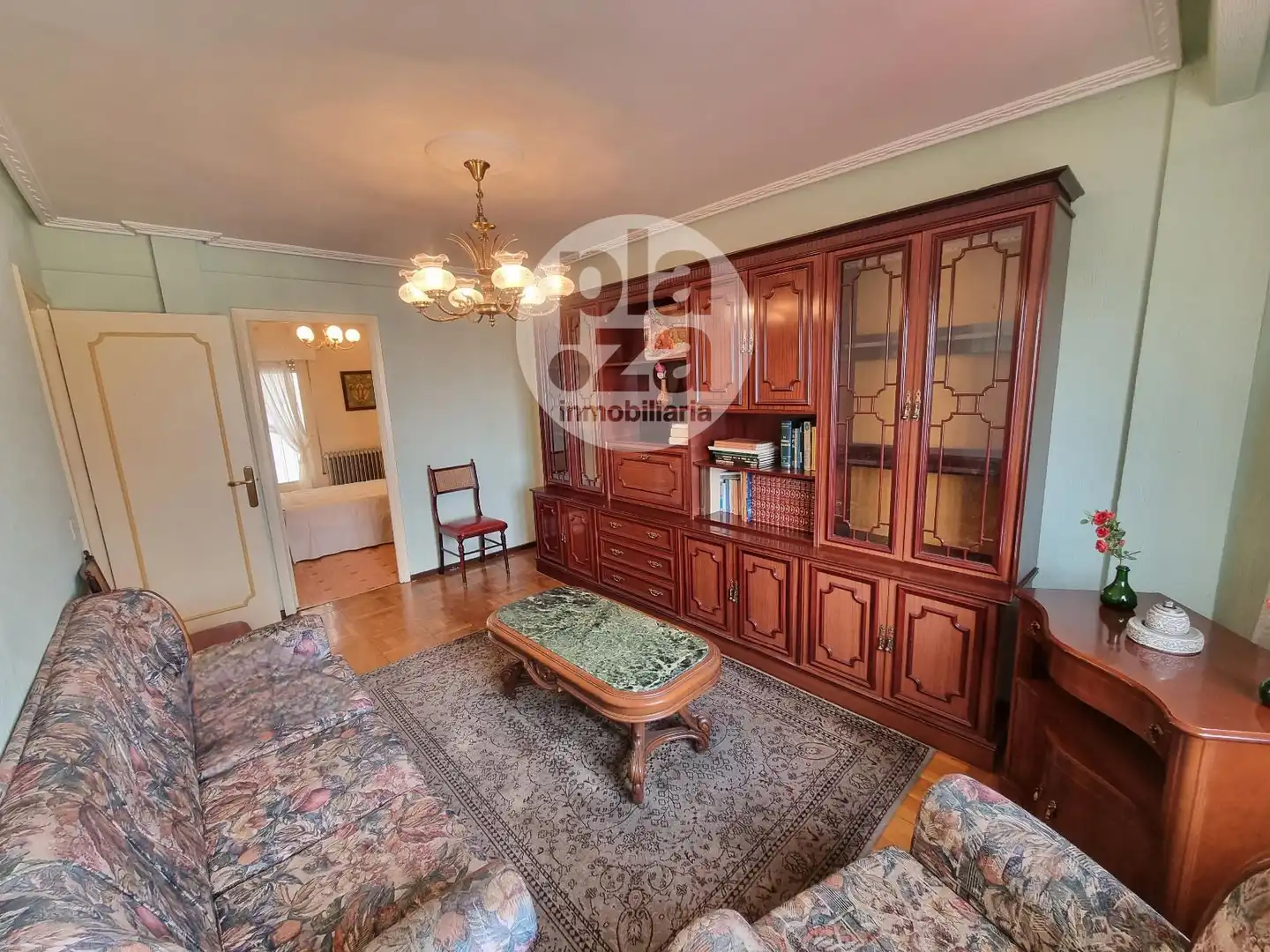 Wohnzimmer von Wohnung zum Verkauf in Burgos mit Heizung, Terrasse und Abstellraum