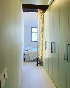 Bedroom of Attic for rent in Valencia  with Heating, Terrace and Storage room